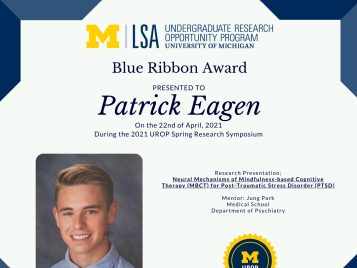 2021 UROP Spring Symposium Blue Ribbon IG 1 